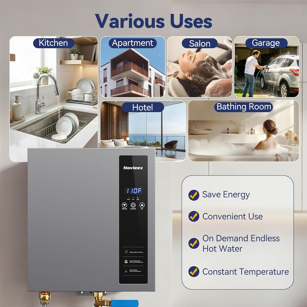 27kW Tankless Water Heater Electric