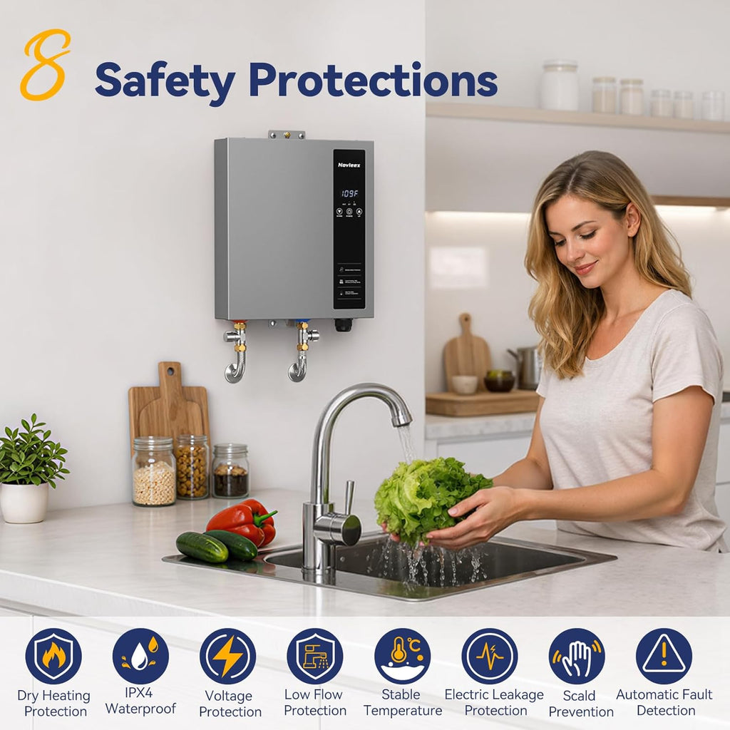 27kW Tankless Water Heater Electric