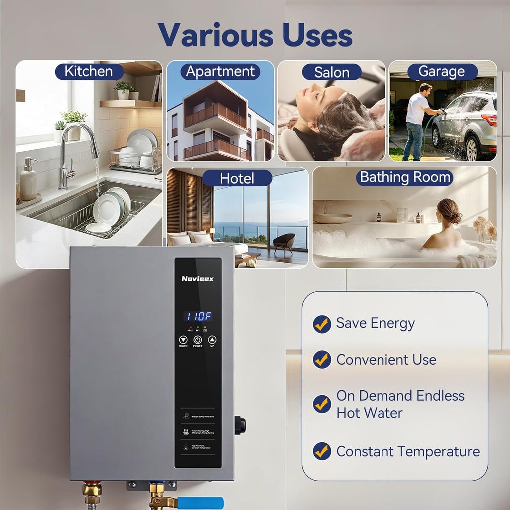 13kW Tankless Water Heater Electric