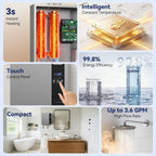 13kW Tankless Water Heater Electric
